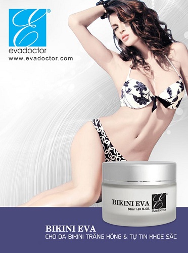 kem duong da bikini eva dotor