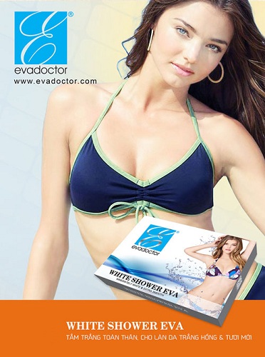 kem tam trang toan than white shower