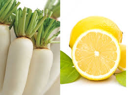 Tự làm kem dưỡng trắng da với củ cải trắng nước cốt chanh