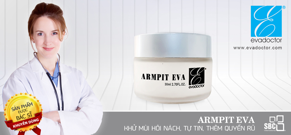 Kem trị hôi nách Armpit Eva Những người có nguy cơ bị hôi nách