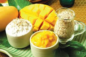 Làm đẹp da với mặt nạ xoài Làm đẹp da với mặt nạ xoài, lam dep da, cham soc da