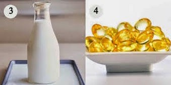 Trắng da với hỗn hợp vitamin E sữa tươi