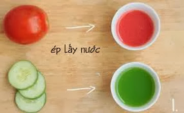 Trị mụn trứng cá hiệu quả với hỗn hợp cà chua dưa leo