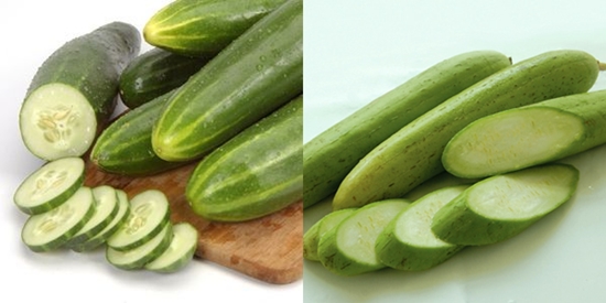 Trị nám với dưa leo và mướp